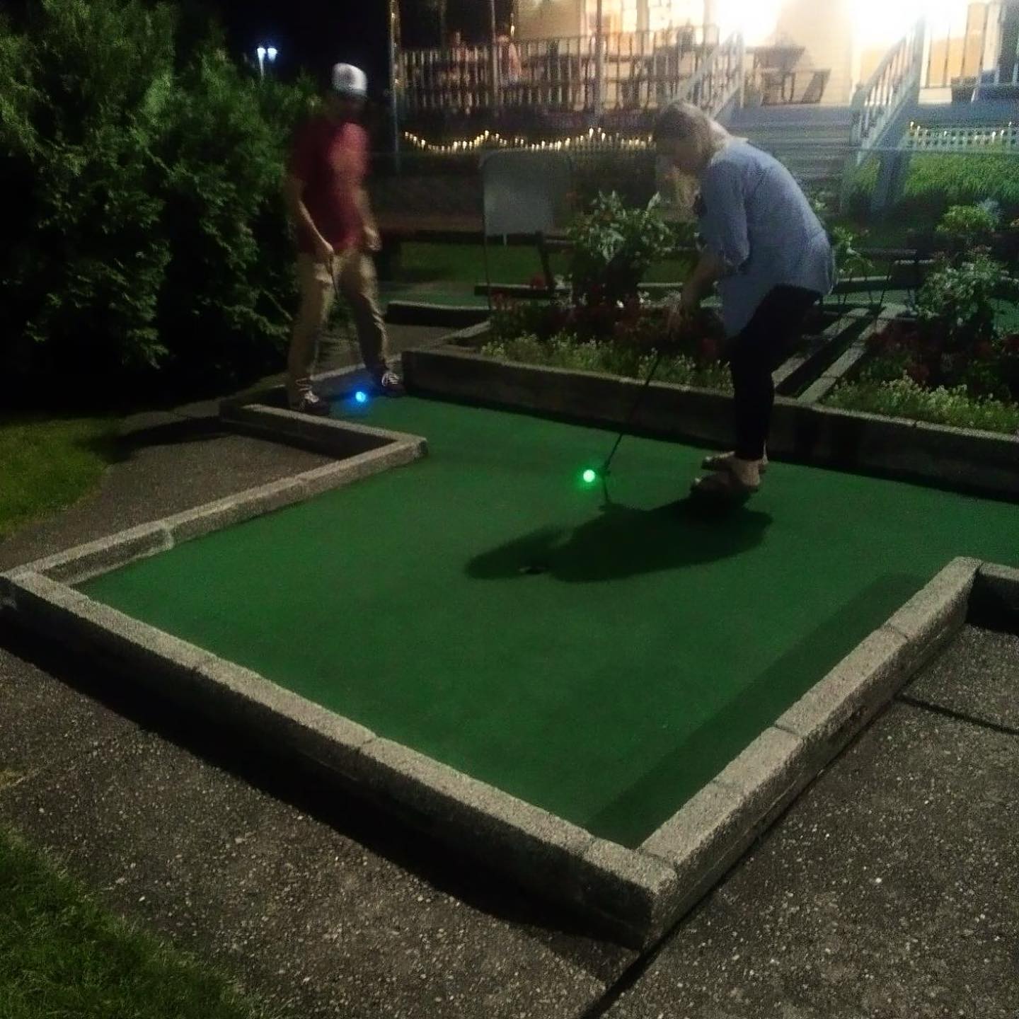 Glow Ball Tournament at Farmington Miniature Golf